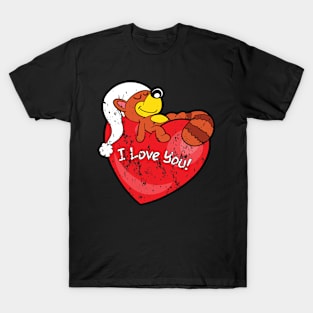 Retro Vintage Grunge Valentine's Day T-Shirt